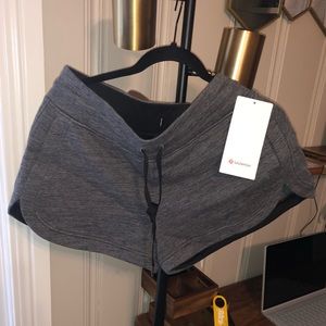 lululemon grey sweatshorts